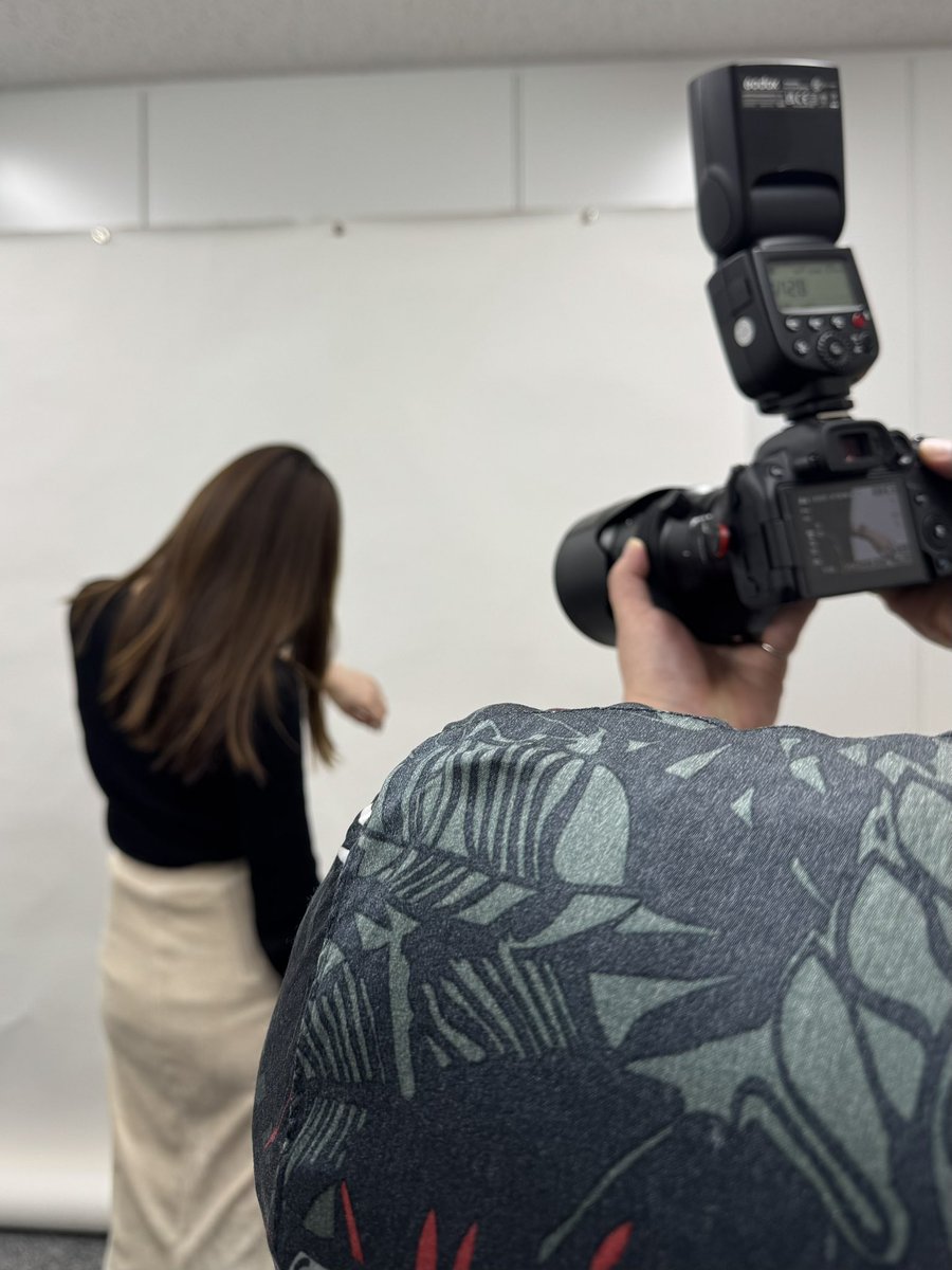 ひつじさんの撮影もパシャリ📷✨

ジェニー