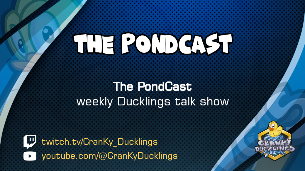 ( * )&lt; We're live with The PondCast: Episode 41!

Your weekly #SC2 recap with <a href="/Light_VIP/">Lloyd Sanchez</a> &amp; <a href="/EmporerYakuzaku/">Dylan Tay</a> \o/
Production by <a href="/16thSquadS/">Kuro</a>

🦆 Live now at twitch.tv/CranKy_Ducklin…
and youtube.com/@CranKyDucklin…

#StarCraft #StarCraft2 #StarCraftII #esports #RTS