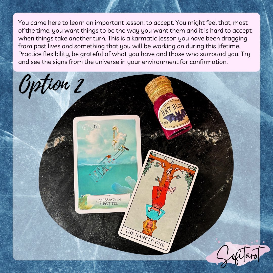 Sofitarot's tweet photo. Message From Spirit ✨ 

Pick a card and discover what your life mission is. Trust that the right message will find you. 💖 

Which card were you drawn to? Drop your choice in the comments! ⬇️ 

#TarotReading #PickACard #MessageFromSpirit https://t.co/D3GSMiQJ0R