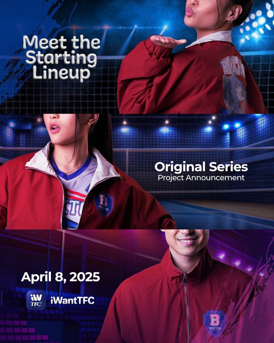 This team will ✨HIT✨ you with all the feels! 🥰
BLOCK your calendars! Meet the Starting Lineup this APRIL 8! 🏐

More details soon! 👀