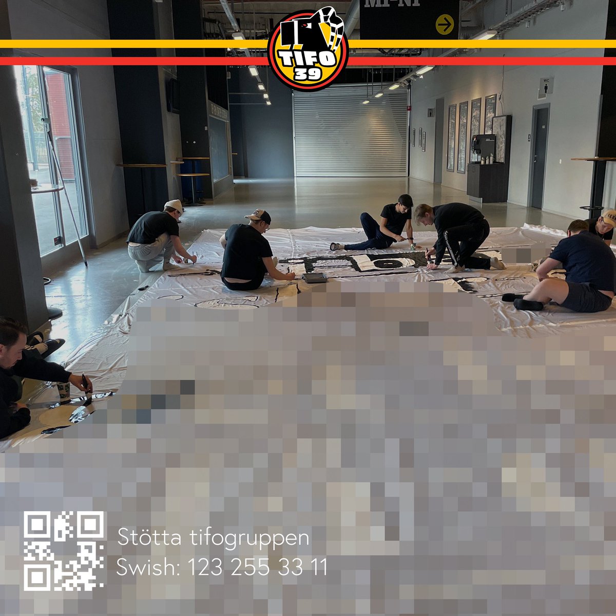 Vi är redo för semi. 
Se till att du också blir det! 
Värm upp stämbanden inför imorgon så sjunger vi våra svartgulröda hjältar till ännu en ny seger!