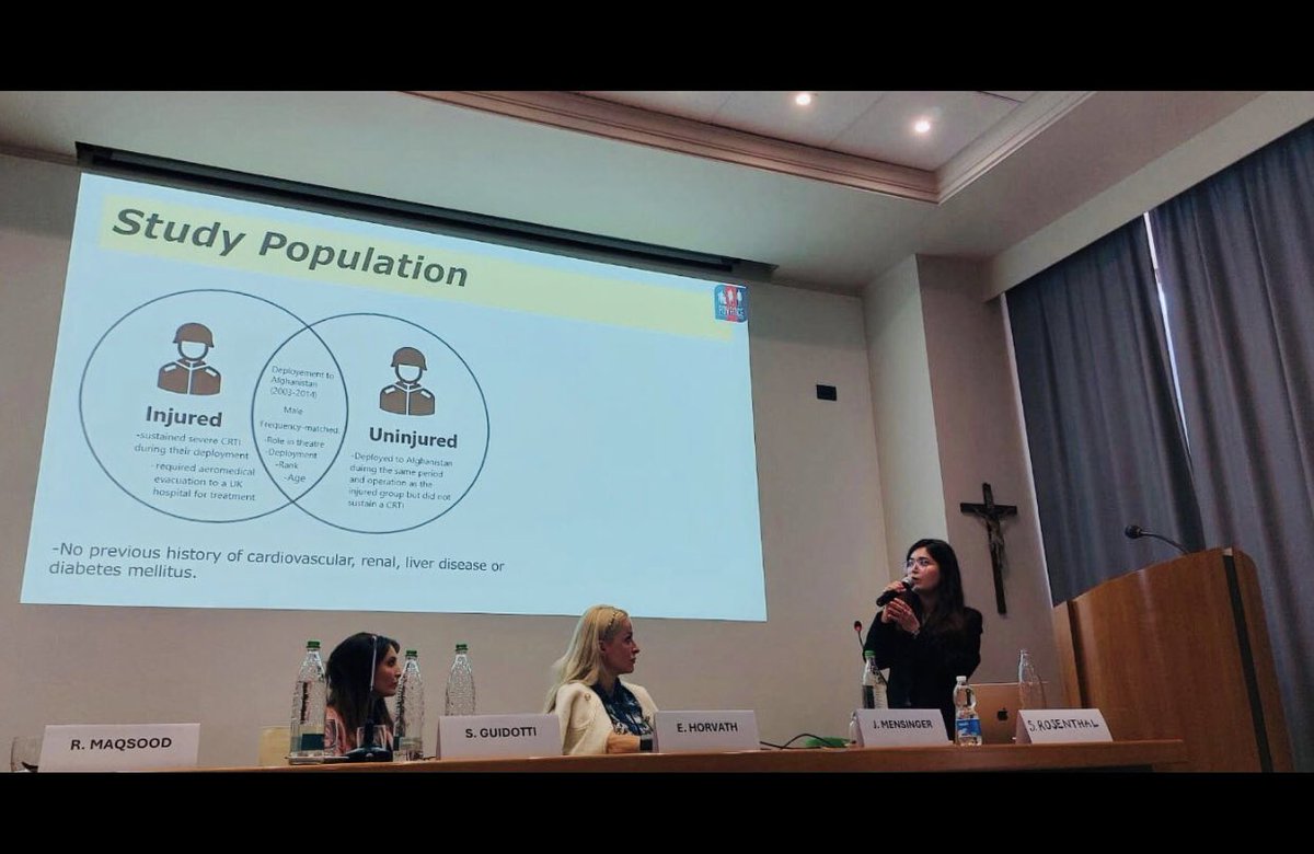 Rab_Maq's tweet photo. Very pleased to have presented my research exploring the link between combat injury and HRV using the first follow-up data from the @AdvanceStudy at the 23rd Annual Meeting of @BFE_Biofeedback in Italy. 

Excellent workshops and brilliant talks.
#HRV #Trauma https://t.co/WmkVKlMdBN