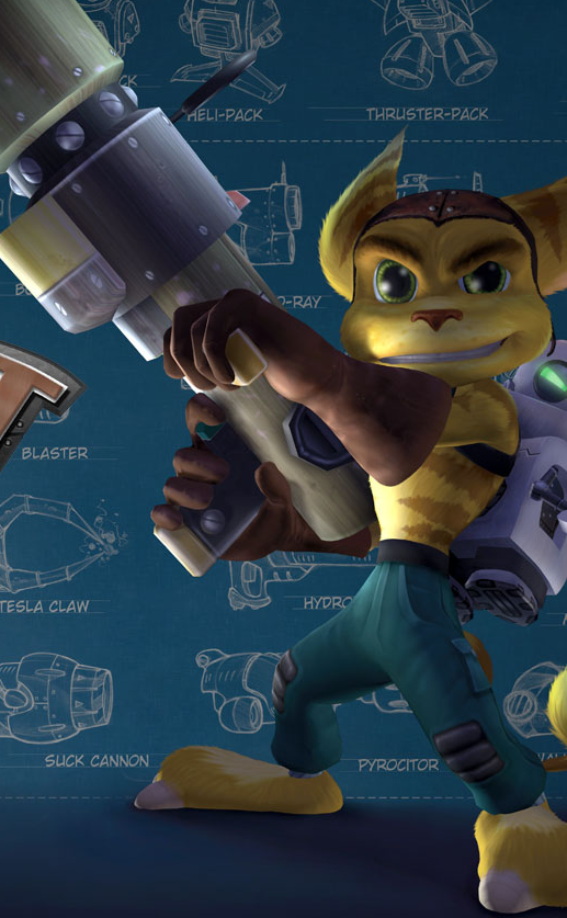 WarnerBros_Char's tweet photo. =DVD Showcase No. 1=  
[Character] 
Ratchet 
 
[From]  
Ratchet &amp; Clank

#DVDShowcase #RatchetandClank #SonyInteractiveEntertainment #PlayStation #InsomniacGames https://t.co/efMjBuE8AH