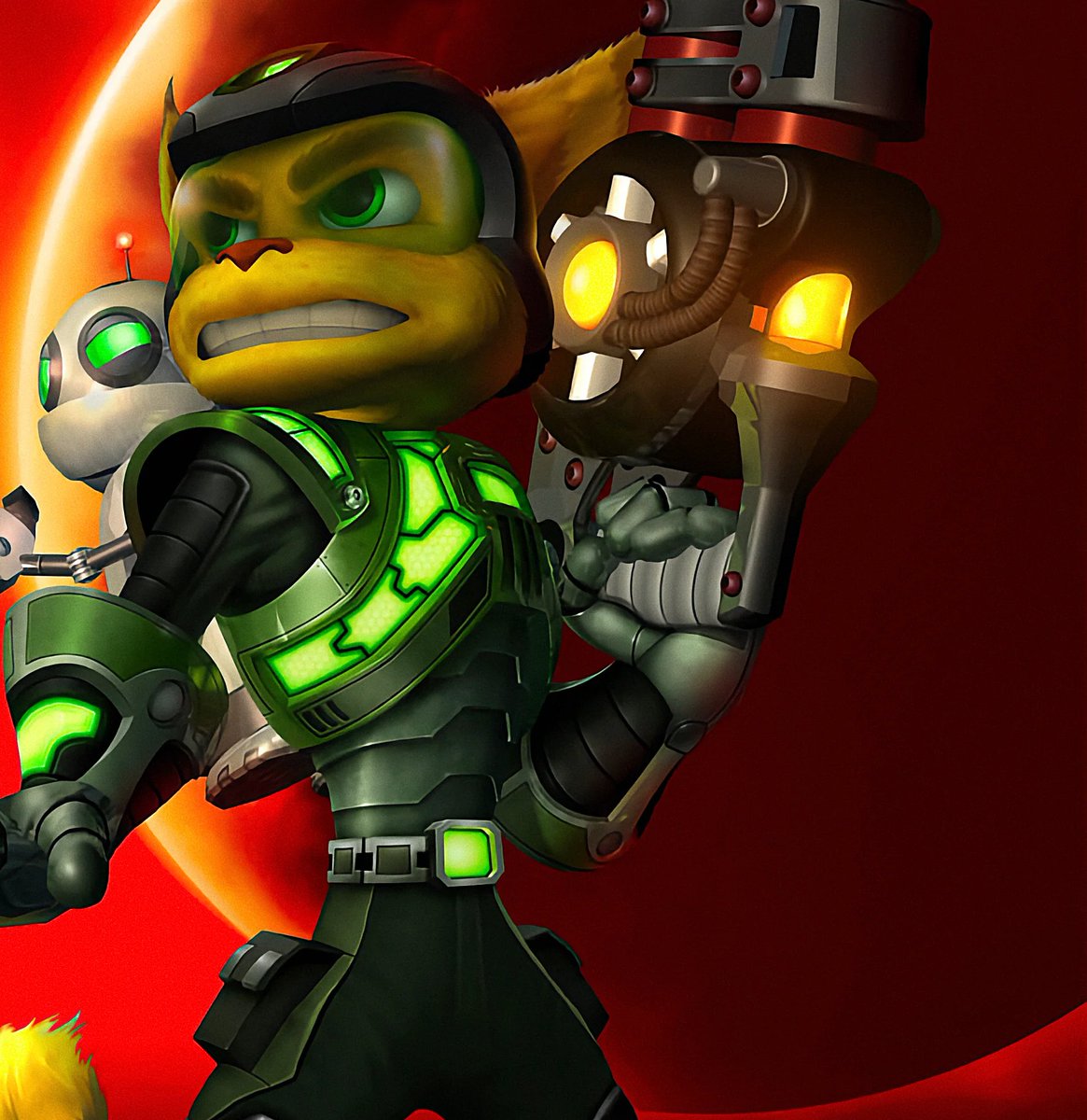 WarnerBros_Char's tweet photo. =DVD Showcase No. 1=  
[Character] 
Ratchet 
 
[From]  
Ratchet &amp; Clank

#DVDShowcase #RatchetandClank #SonyInteractiveEntertainment #PlayStation #InsomniacGames https://t.co/efMjBuE8AH