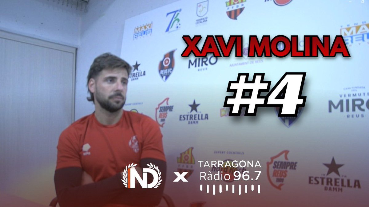 NàsticDigital 🚐 (@nasticdigital) on Twitter photo ⭐️ Xavi Molina, quart entrevistat de la secció al <a href="/semprenastic/">Sempre Nàstic</a> en pòdcast!
👉 Parlem amb el jugador del <a href="/ReusFCR/">Reus FC Reddis</a> i excapità del <a href="/NASTICTARRAGONA/">NÀSTIC DE TARRAGONA</a> de la seva carrera, la seva etapa a Tarragona, els seus ascensos i més!
📻 Demà a les 12:30h, al 96.7 FM! A <a href="/tarragonaradio/">Tarragona Ràdio 🟣</a>! ⭐️ Xavi Molina, quart entrevistat de la secció al <a href="/semprenastic/">Sempre Nàstic</a> en pòdcast!
👉 Parlem amb el jugador del <a href="/ReusFCR/">Reus FC Reddis</a> i excapità del <a href="/NASTICTARRAGONA/">NÀSTIC DE TARRAGONA</a> de la seva carrera, la seva etapa a Tarragona, els seus ascensos i més!
📻 Demà a les 12:30h, al 96.7 FM! A <a href="/tarragonaradio/">Tarragona Ràdio 🟣</a>!