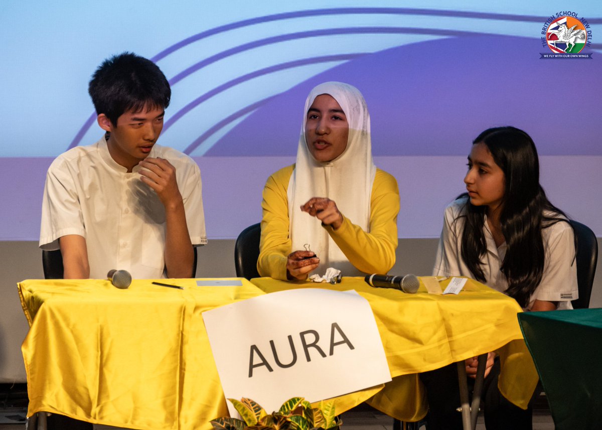 TBS_Delhi's tweet image. Battle of the Brains! 🧠 Our Years 7-9 students put their knowledge to the test at the inter house quiz competition—Bequizzed. Swipe through for moments of intense thinking, quick buzzer action and house spirit in full swing! 💫

#TBSDelhi #TBSCommunity #quiztime