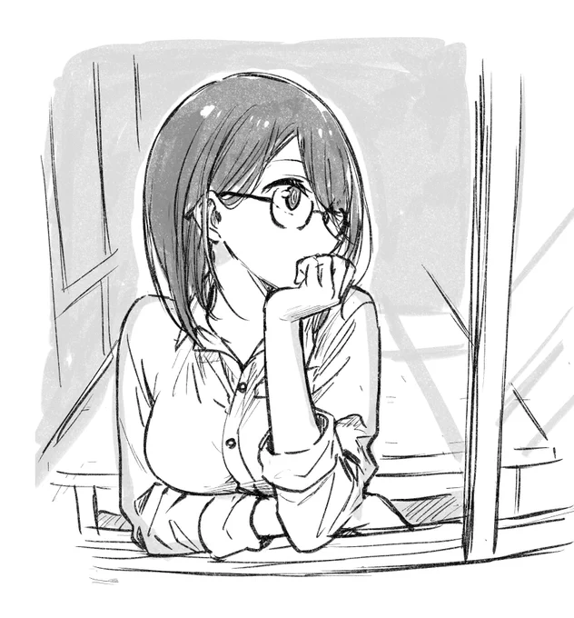 観察中 