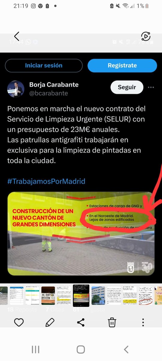 CrusCrus74's tweet photo. @NOCANTONMNTCRML @bcarabante @AlmeidaPP_ @El_Plural @bcarabante @ AlmeidaPP _ no se puede ser tan cerril. Hay alternativas para no arruinar el barrio de @montecarmelo imponiendole un @#macrocanton+@#base selur. NO OS VENDÁIS A URBASER. Caerá en vuestra conciencia, estamos de paso, rectificar por favor y seréis sabios. https://t.co/WbZr7Ar0D1