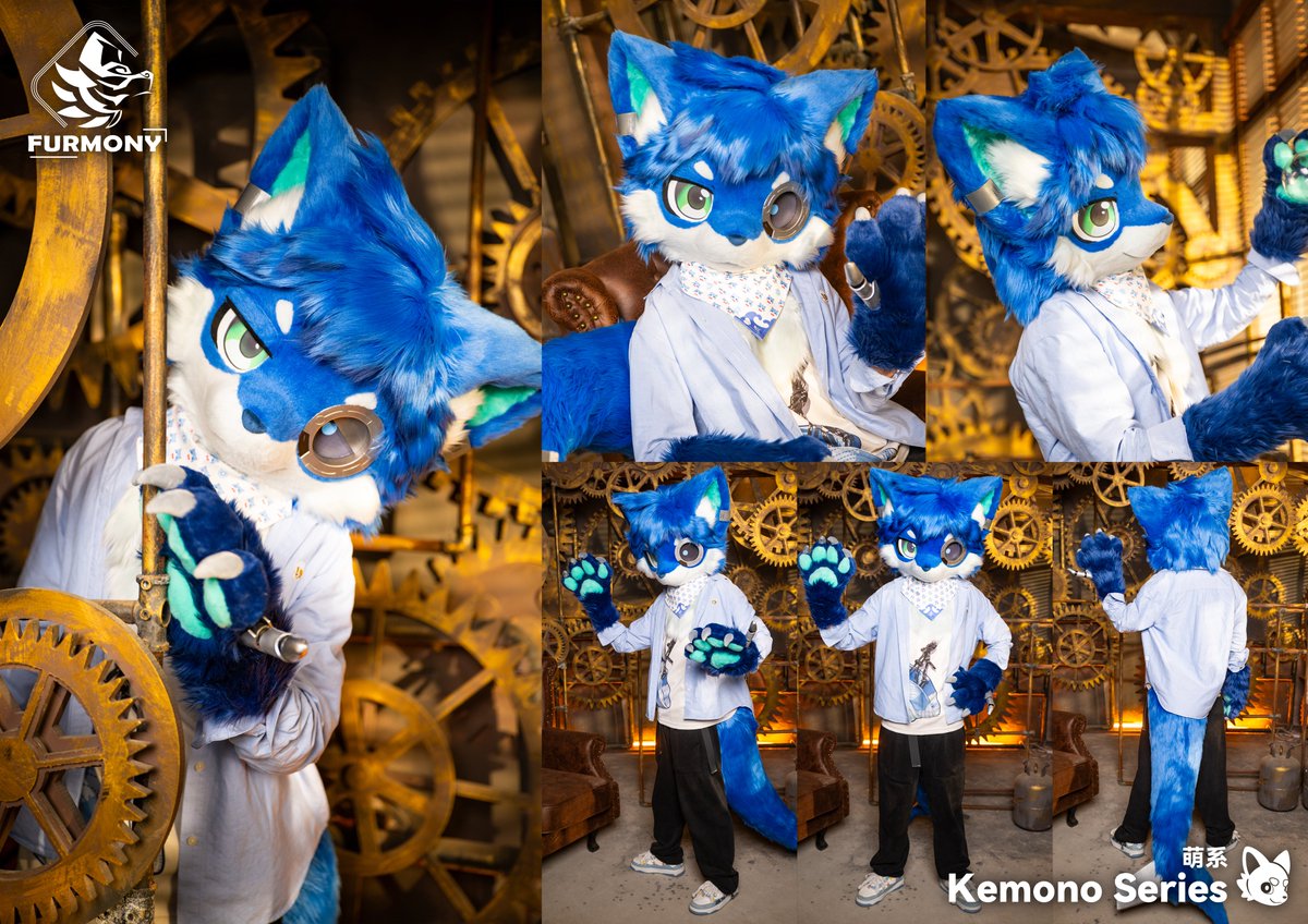 furmony's tweet photo. 「New Commission Finished」

"A quantum-born traveler who bridges worlds, embracing uncertainty to unlock infinite possibilities - all while having the grandest adventure across the multiverse."

 Thanks for the trust from 拉姆达 

#furmony #furry #fursuit #鸿萌造物 https://t.co/H234wA7IaT