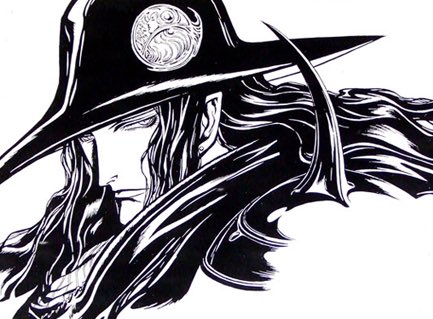 体調不良でまだ暫く浮上出来ませんが。
祝Blu-ray発売！
楽しんで頂いている皆様ありがとうございます🌙🦇

自分の担当パート中
陰の中、表情を強めたかったので下瞼にハイライトを入れたDが1cutありますが。
特に思い入れがあります。

#バンパイアハンターD