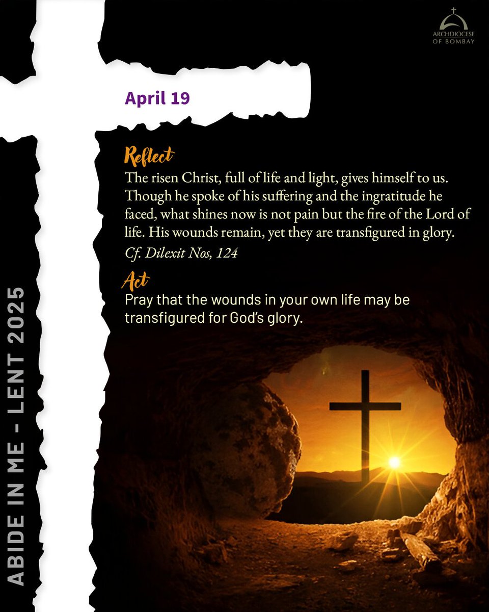archbombay's tweet photo. As we wait in the silence, let us abandon ourselves to the heart of Jesus.
#DilexitNos #AbideInMe #LentenReflections https://t.co/5m5wBDUDJI