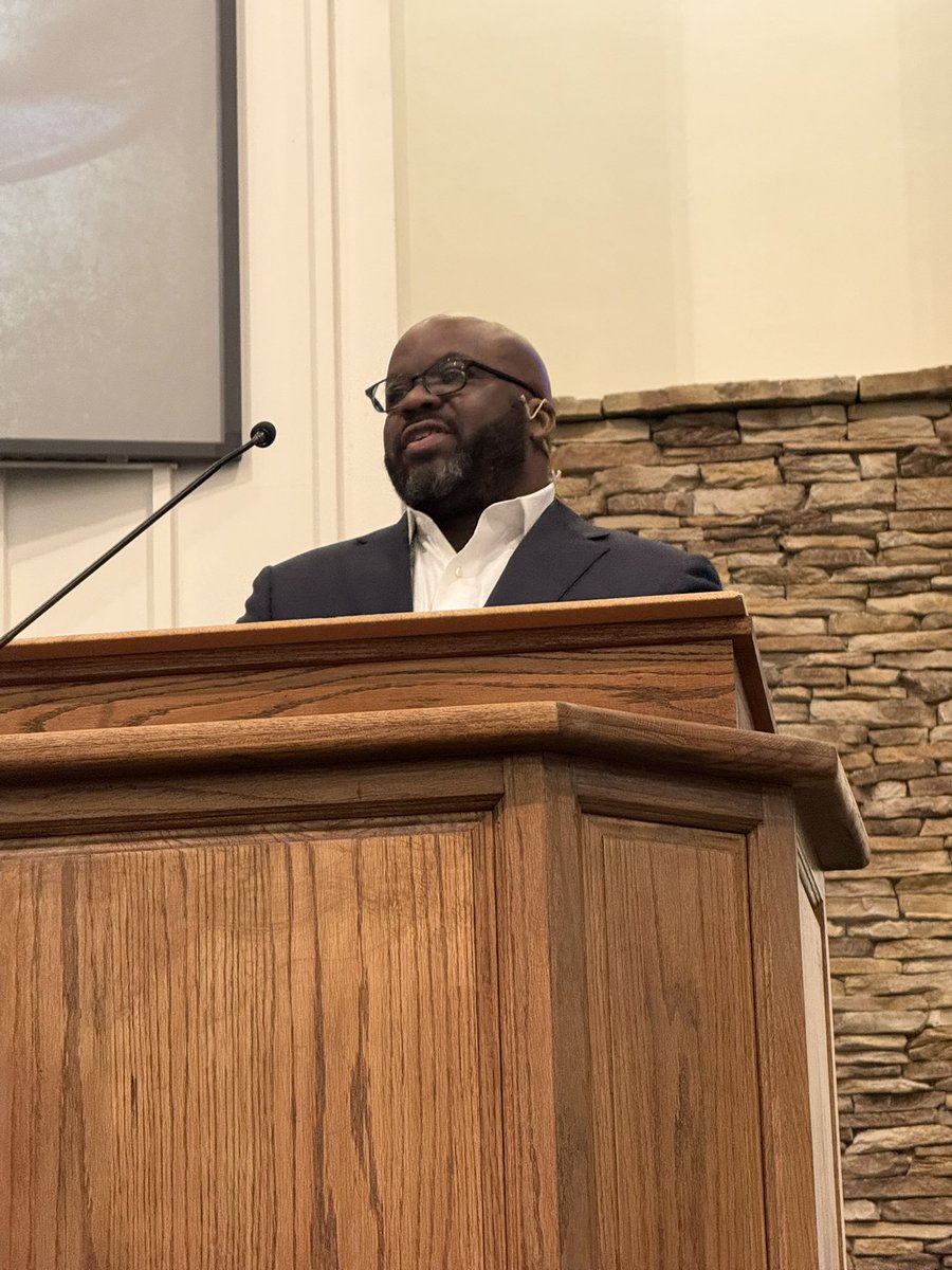 ClintArcher's tweet photo. @hbcharlesjr thank you for bringing the Book @CFBCMobile https://t.co/fsMN2km2dZ