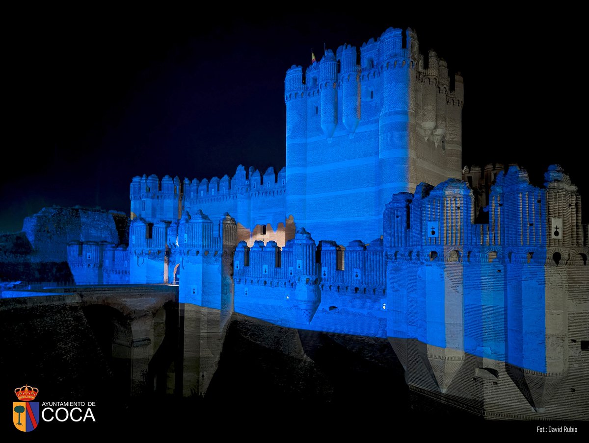 Un año más, Iluminamos el castillo de Coca como muestra de apoyo y solidaridad con las personas con autismo y sus familias.
El 1% de la población es autista, así que seguro que, aunque no lo sepas aún, tienes a alguien con autismo cerca.

photos.app.goo.gl/pifmz4DEDbtuJh…