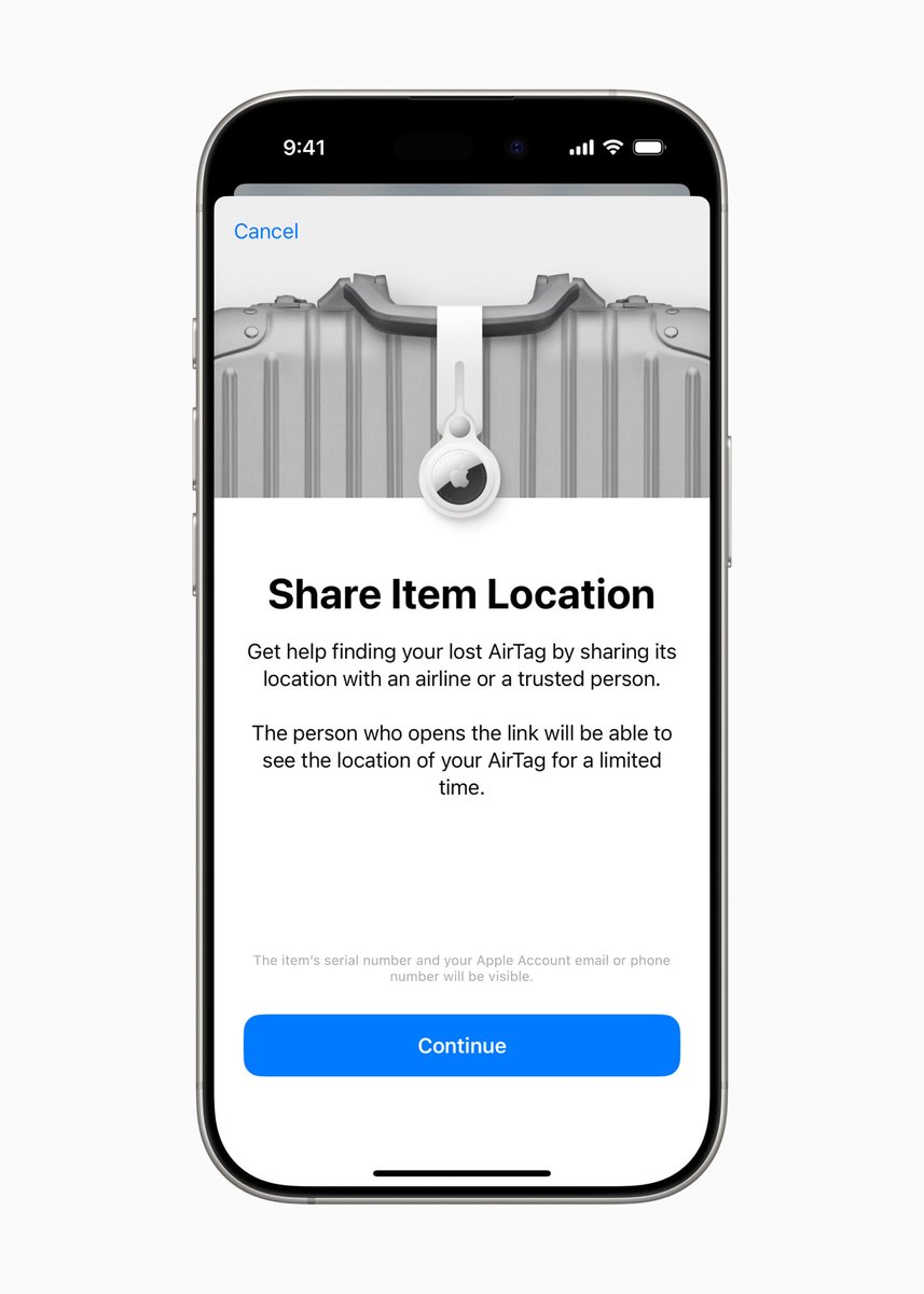 LiveFromALounge's tweet photo. Air India now offering tracking for lost/delayed bags via Apple AirTags https://t.co/yd3VLsSpK0 #AirIndia #AppleAirTags #LostBags #BaggageTracking #TravelTech https://t.co/jNpJwjqcyG