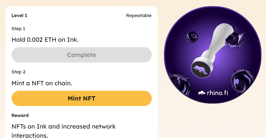My experience with Rhino.fi: A gas-free DeFi platform that makes cross-chain swaps &amp; bridging seamless! With the "intents" model, it finds the best route automatically. Fast, decentralized, and user-friendly! Give it a try 😉 <a href="/inkonchain/">ink</a> <a href="/rhinofi/">Rhino.fi</a> #DeFiAcademy