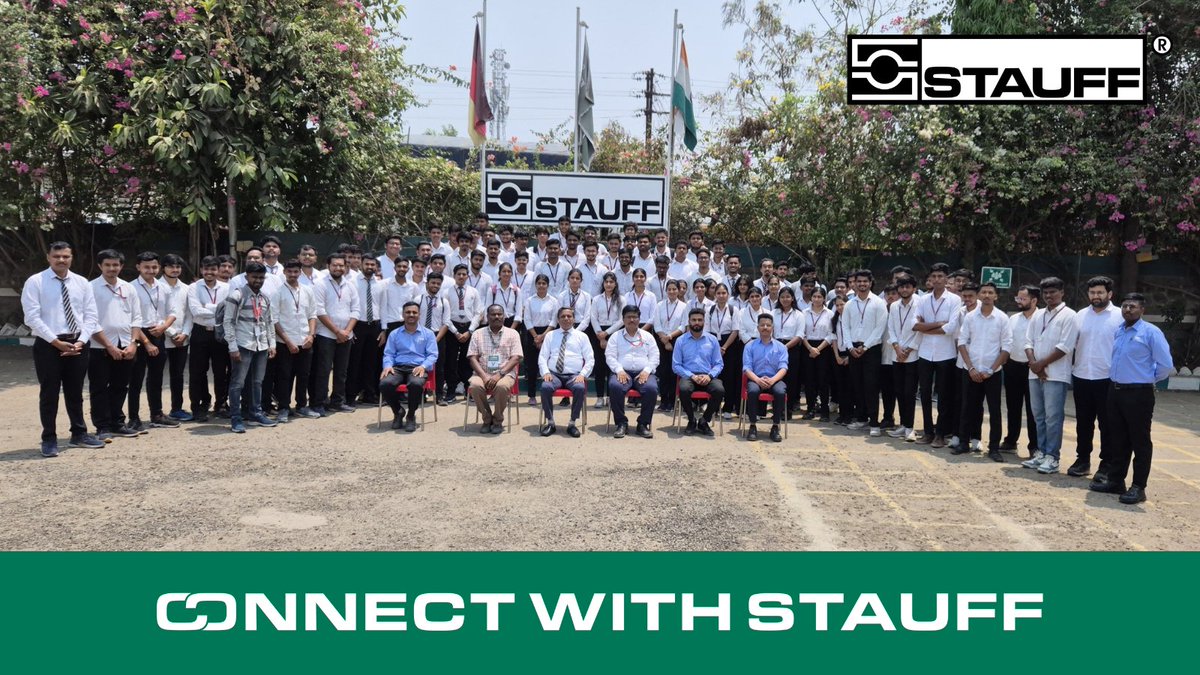 IndiaStauff's tweet photo. We were delighted to host students from AISSMS College of Engineering, Pune at STAUFF India today. 

As a firm believer in hands-on technical education, we are committed to fostering STEM learning and bridging the gap between academia and industry. 

#STAUFF #STAUFFIndia https://t.co/1iX9y4WyOS