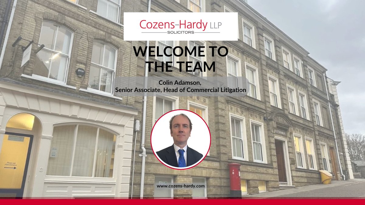 Cozens-Hardy LLP tweet media
