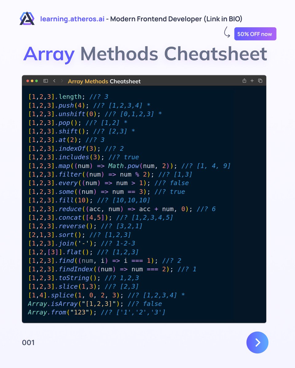 davidm_ml's tweet image. Save these 6 JavaScript cheat sheets 👨‍💻🧵👇