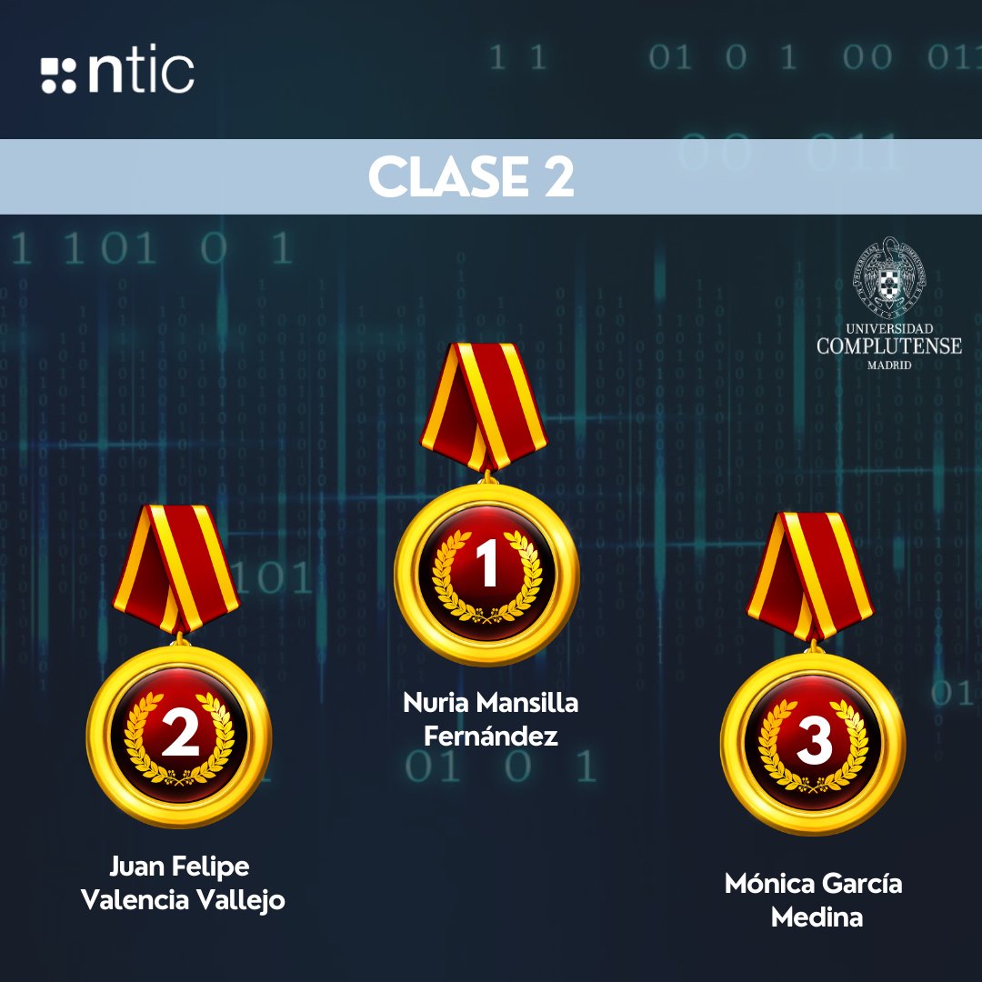 En NticMáster hemos celebrado la 🎓 Competición de Becas del Máster Data Science, Big Data &amp; Business Analytics.

🙌 Gracias a todos los participantes por su esfuerzo y talento. ¡Seguimos formando a los profesionales del futuro!