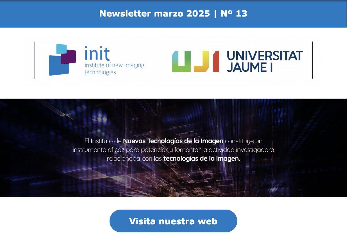 ✨ ¡Ya está aquí la edición #13 de nuestra newsletter de marzo! ✨
👉mailchi.mp/d8ef3012faa1/n…

La UCIE_INIT está financiado por la Unión Europea y por la Generalitat Valenciana.#ivacei #RetoAVI #FederalA