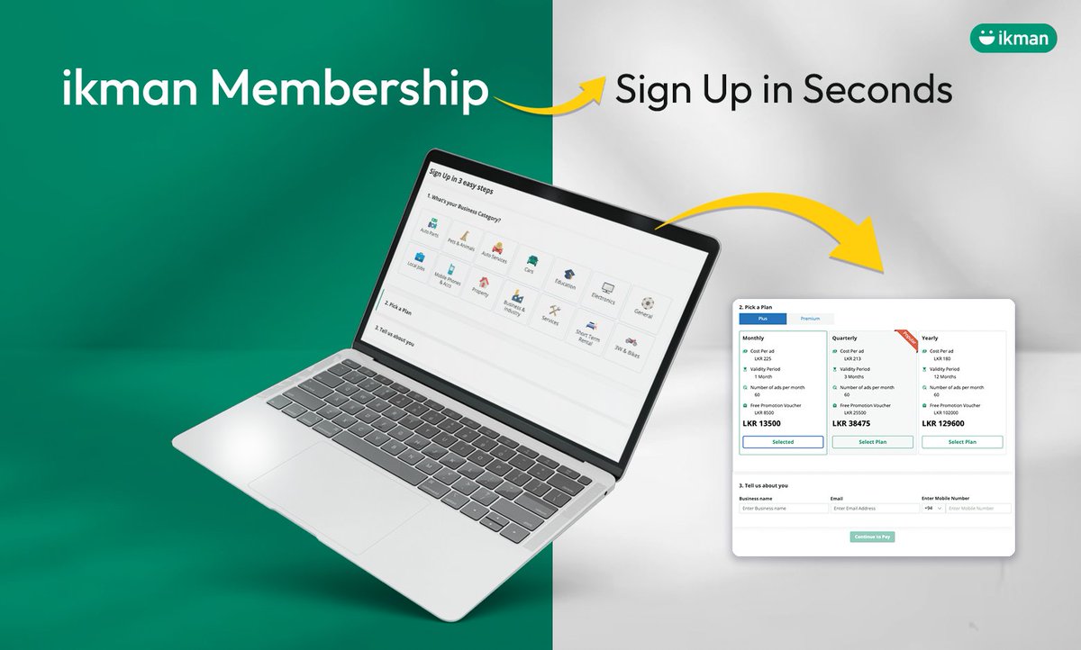 Ikman_lk's tweet image. Register Now Easily with ikman Membership
👉blog.ikman.lk/.../register-n…

#ikman #ikmanblog #ikmanMembership #EasyFastSafe