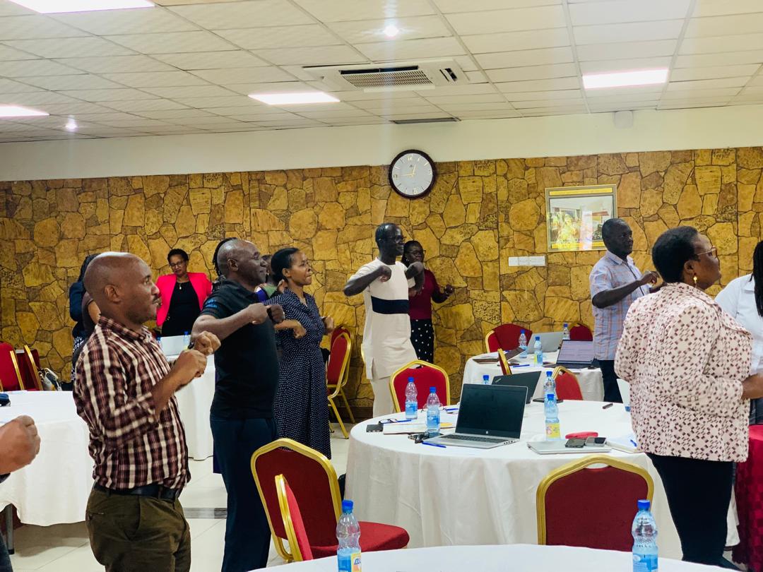 HAPPENING NOW: Dissemination of #ChildrenExperiences from a 14-day <a href="/TpoUg/">TPO Uganda</a> conducted field-testing of <a href="/WHO/">World Health Organization (WHO)</a> <a href="/WHOUganda/">WHO Uganda</a> <a href="/UNICEFUganda/">UNICEF Uganda</a> <a href="/UNICEF/">UNICEF</a> #Mpox version of #MyHeroIsYouStoryBook in #KaseseDistrict is underway at #HotelAfricana attended by national &amp; #KaseseDistrict stakeholders