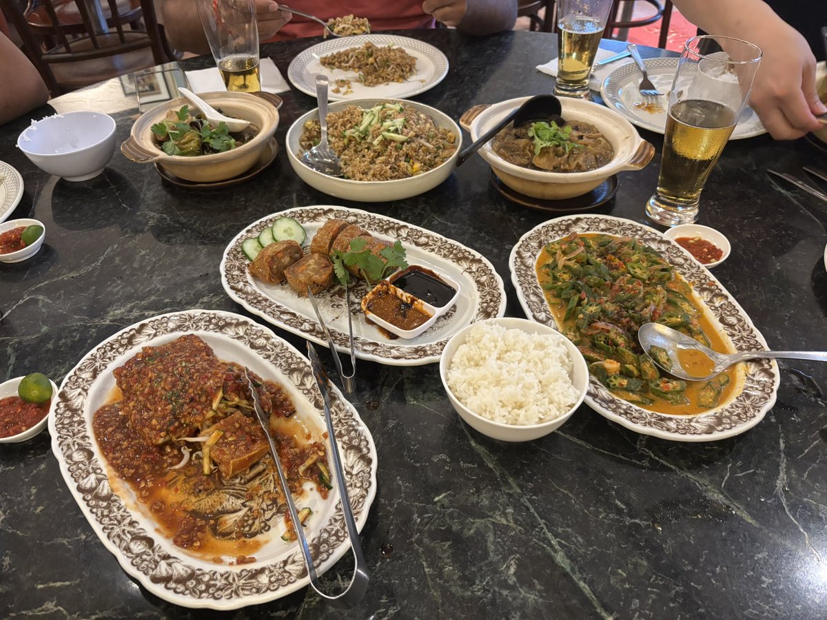 シンガポール最終日の夕ご飯