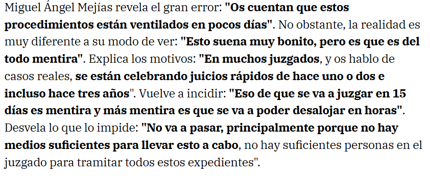 StopOkupass's tweet photo. Testimonio de abogado penalista respecto a la nueva ley okupa: https://t.co/txGFLvVfXL