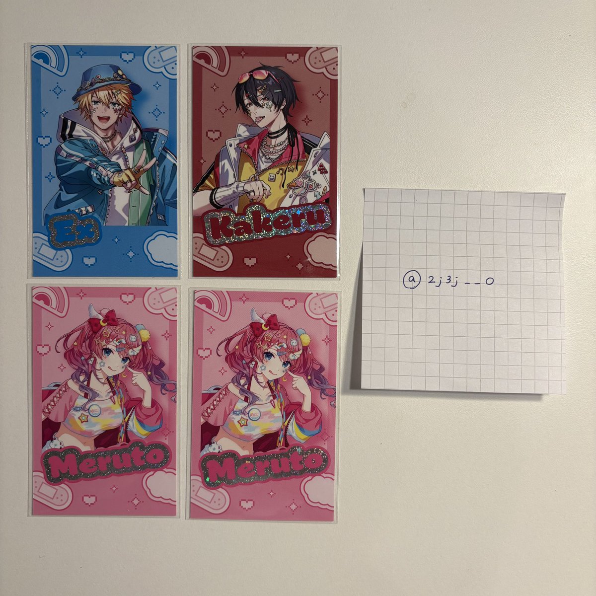 2j3j__o's tweet photo. @93kinakomoti @no_TL 検索より失礼致します。
当方1枚目の画像のものを所持しているのですが、画像2枚目の方との交換は可能でしょうか？
1:1の交換になり申し訳ないのですが、御検討よろしくお願い致します。 https://t.co/QQQlJN1oUa