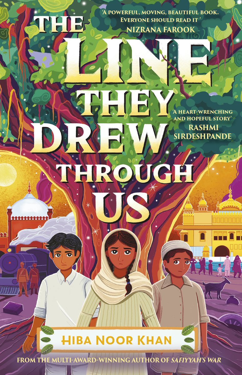 Andersen Press (@andersenpress) on Twitter photo 'Packed with sensory details' OBSERVER
THE LINE THEY DREW THROUGH US by <a href="/HibaNoorKhan1/">Hiba Noor Khan</a> is an unforgettable and inspiring friendship story set agains the Partition of India, and is out today!
theguardian.com/books/2025/apr… 'Packed with sensory details' OBSERVER
THE LINE THEY DREW THROUGH US by <a href="/HibaNoorKhan1/">Hiba Noor Khan</a> is an unforgettable and inspiring friendship story set agains the Partition of India, and is out today!
theguardian.com/books/2025/apr…