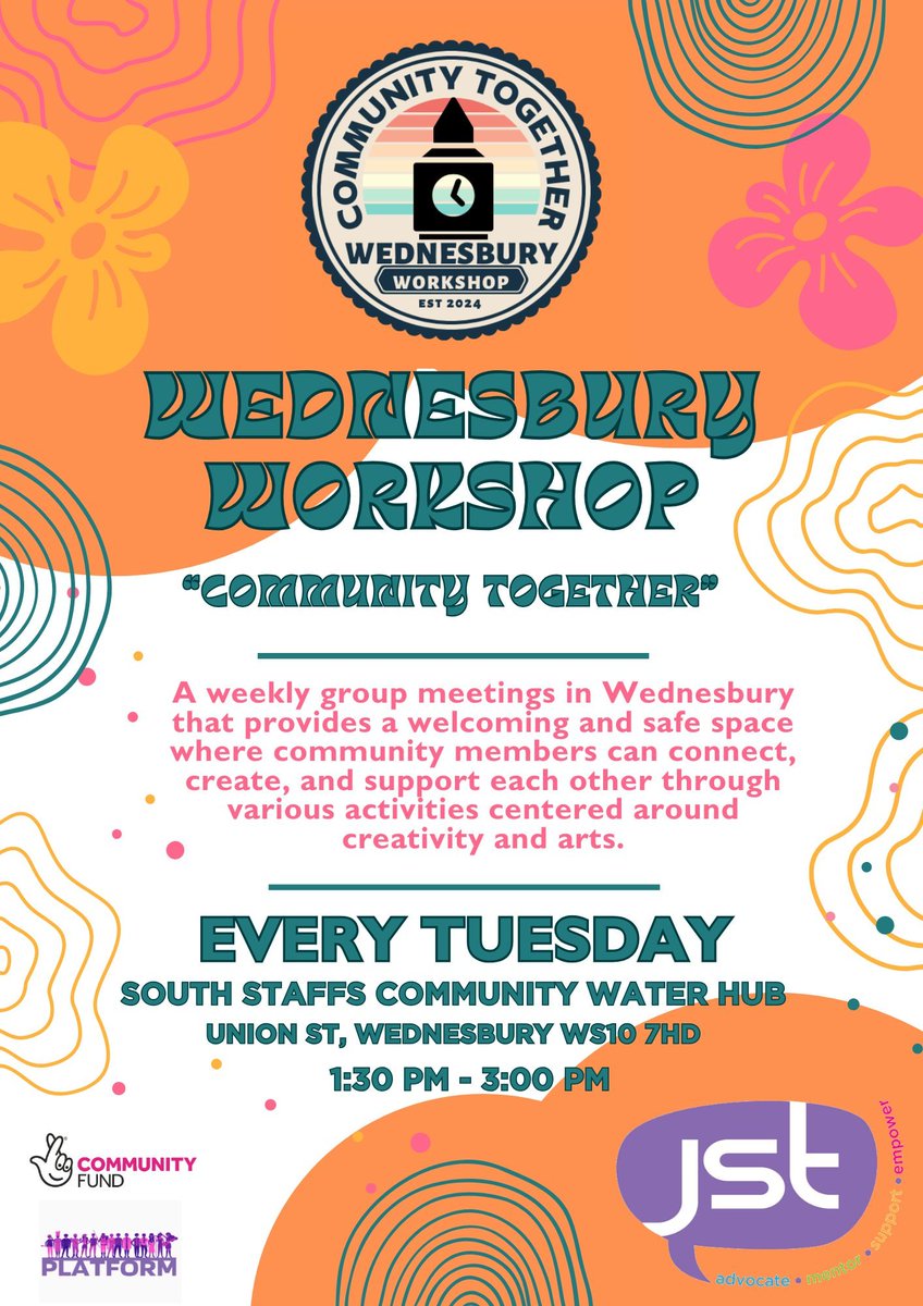Here @ Platform JST, we have many activities available weekly on our Sandwell Timetable. If you are interested, feel free to contact one of our team, or simply come along to join in the fun! <a href="/TNLComFund/">The National Lottery Community Fund</a>