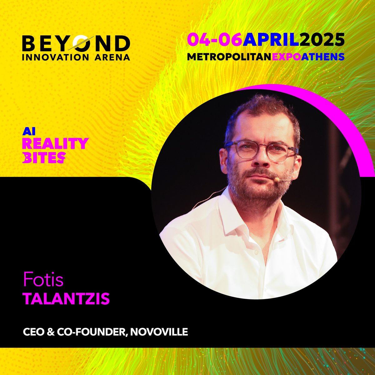 Our CEO &amp; Co-Founder <a href="/myfota/">Fotis Talantzis</a> is speaking at the #BEYOND2025 FORUM!
📅 Sunday, April 6 | 🕦 11:42 – 11:55 | 🎤 Panel: "Smart Cities, Smarter Lives"
Don’t miss this insightful discussion!
📍 Join us at HALL 4 - STAND A15 to learn more
#Novoville #GovTech #CivicTech #SmartCities #AI