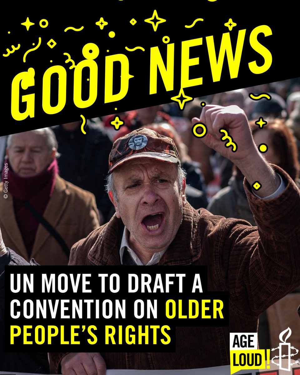 The UN HRC resolution initiating the drafting process of a new convention on the rights of older people has been adopted! This is a significant and long-awaited milestone in the fight for older people’s rights.
 
No matter our age, our rights should never be denied.