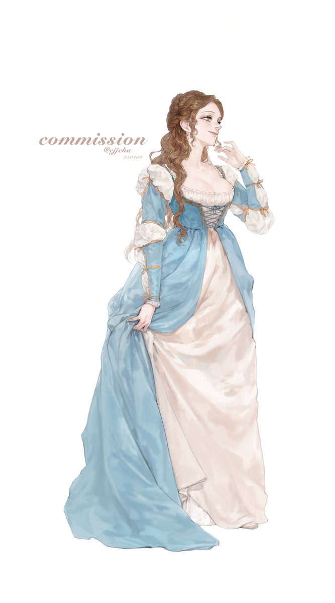 cjjcha's tweet image. #commission 💙