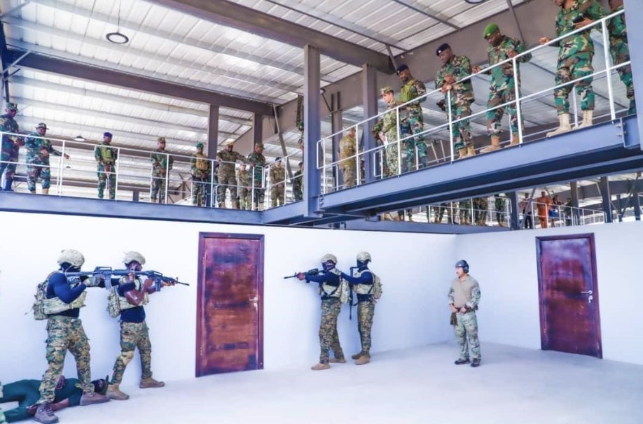 SOCAFRICA (@ussocaf) on Twitter photo Training in realistic, dedicated environments is crucial to building expertise and remaining lethal against any threat. Committed to security, SOCAF is building combat-ready forces with <a href="/GhArmedForces/">Ghana Armed Forces</a> through a new skills house.
<a href="/USEmbassyGhana/">U.S. Embassy Ghana</a> <a href="/USAfricaCommand/">U.S. Africa Command (AFRICOM)</a> Training in realistic, dedicated environments is crucial to building expertise and remaining lethal against any threat. Committed to security, SOCAF is building combat-ready forces with <a href="/GhArmedForces/">Ghana Armed Forces</a> through a new skills house.
<a href="/USEmbassyGhana/">U.S. Embassy Ghana</a> <a href="/USAfricaCommand/">U.S. Africa Command (AFRICOM)</a>