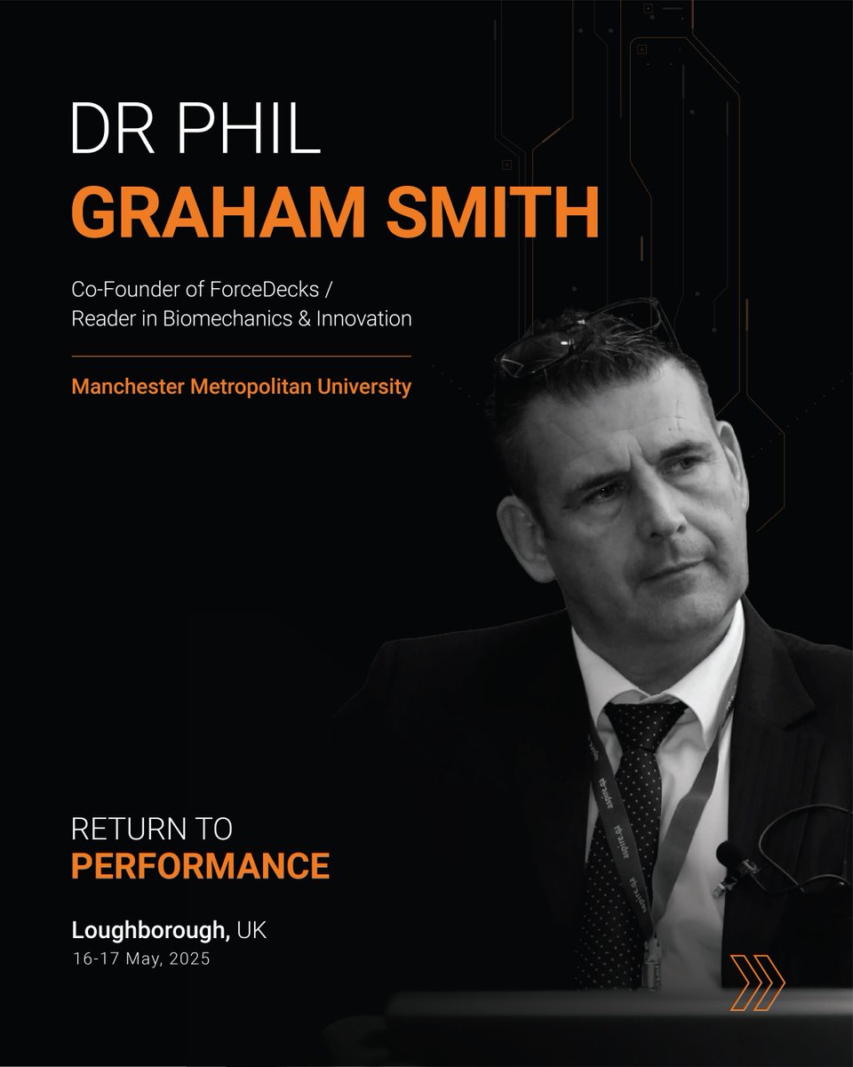 VALDPerformance's tweet image. Return to Performance: From Patient to Athlete is coming to Loughborough, UK this May 🇬🇧

Join headline speakers @MattTaberner, Dr Phil Graham-Smith and Dr Fearghal Kerin for two days of practical insights from the forefront of performance and rehab. 

🎟️ vald-performance.visitlink.me/mWg-GY