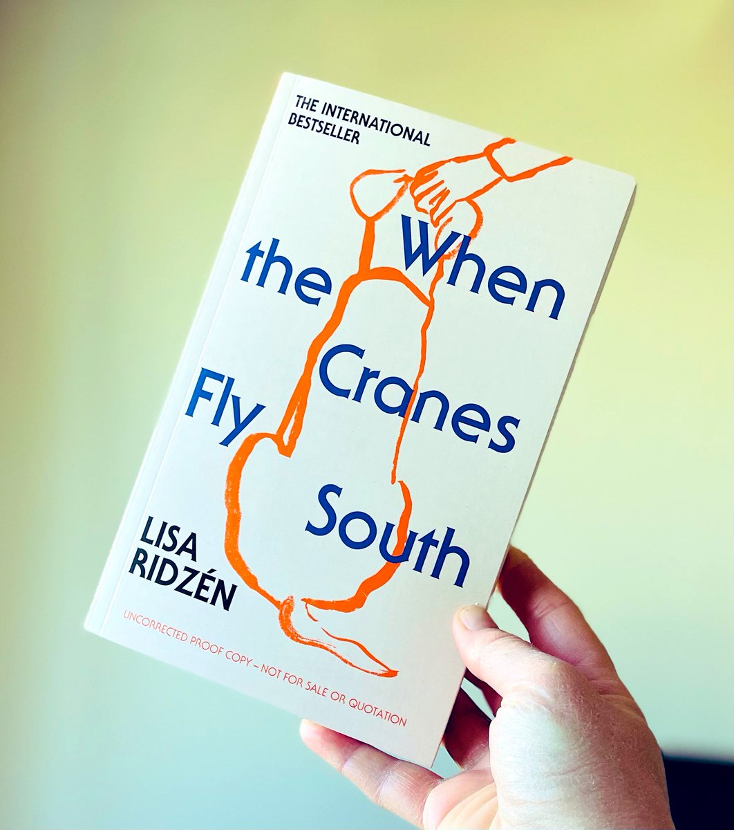 Years Of Reading Selfishly (@yearsofreading) on Twitter photo Thank you to <a href="/NBmagazineUK/">nb. Magazine</a> and Millie and Izzie at <a href="/DoubledayUK/">Doubleday Books</a> for my copy of #WhentheCranesFlySouth by #LisaRidzén tr. by Alice Menzies which is out in May.
Already an International Bestseller, my review will be in <a href="/NBmagazineUK/">nb. Magazine</a> soon, and I think this book looks wonderful. Thank you to <a href="/NBmagazineUK/">nb. Magazine</a> and Millie and Izzie at <a href="/DoubledayUK/">Doubleday Books</a> for my copy of #WhentheCranesFlySouth by #LisaRidzén tr. by Alice Menzies which is out in May.
Already an International Bestseller, my review will be in <a href="/NBmagazineUK/">nb. Magazine</a> soon, and I think this book looks wonderful.