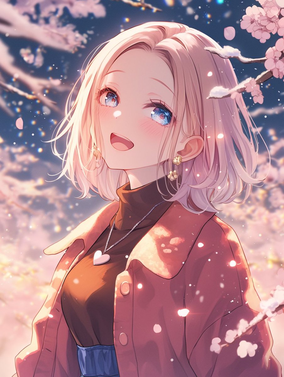 夜桜の写真ポストされてて作りたくなりました笑