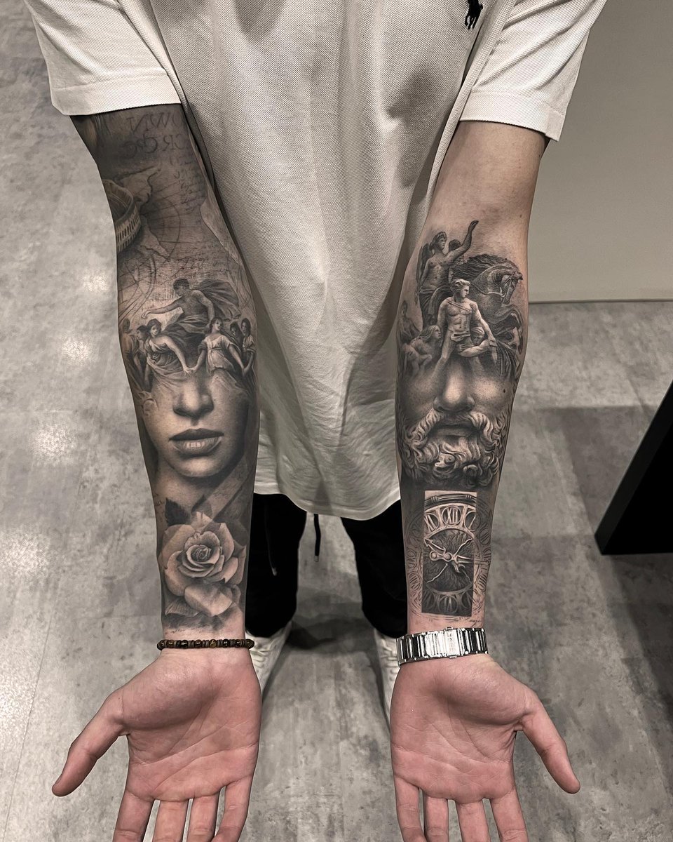 Incredible work by @sergiofernandeztattoo