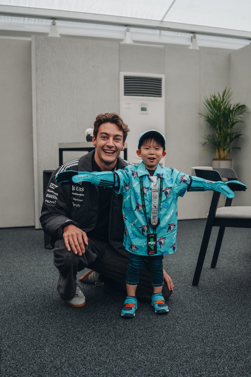 fifaking1414's tweet image. Thank you so much for giving my son such an unbelievable opportunity to make his dream come true😭💙 My heart is full of emotions, and all I can do is express my deepest gratitude. No matter what happens, We’ll always be on your side🫷👶🫸💙@MercedesAMGF1 @GeorgeRussell63