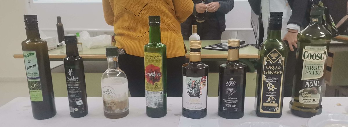 Hoy hemos cambiado el código y los modelados por una cata de aceites. 🏺✨ ¡Hay que conocer bien el producto para hacer el mejor juego sobre aceitunas! 🌿🔥 #OlivFun #GameDevLife