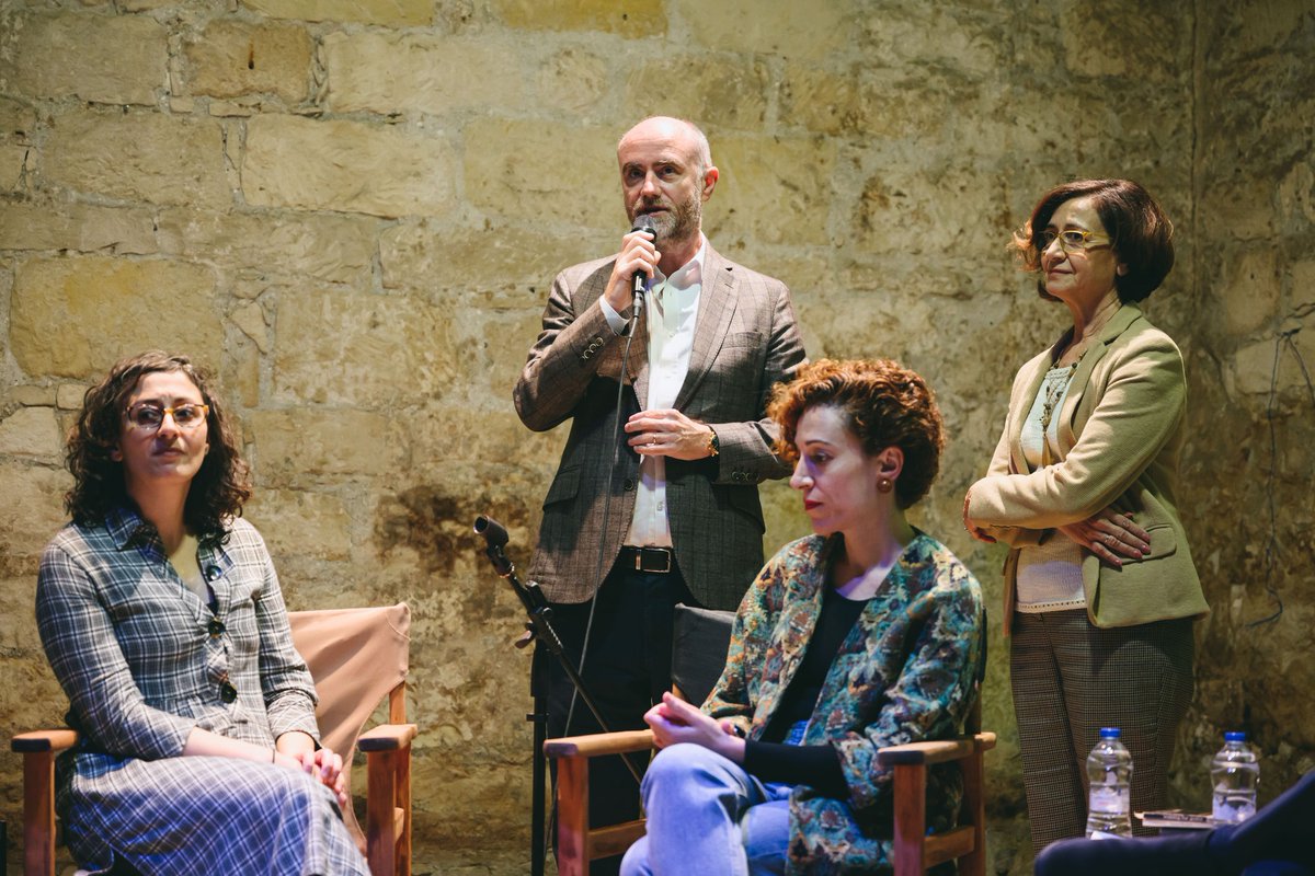 Thrilled to have attended a talk on Samuel Beckett last night in Limassol. It is inspiring to witness the profound impact of Irish literature on Greek speaking readers. Many thanks to Vivliotropio for the kind invitation.