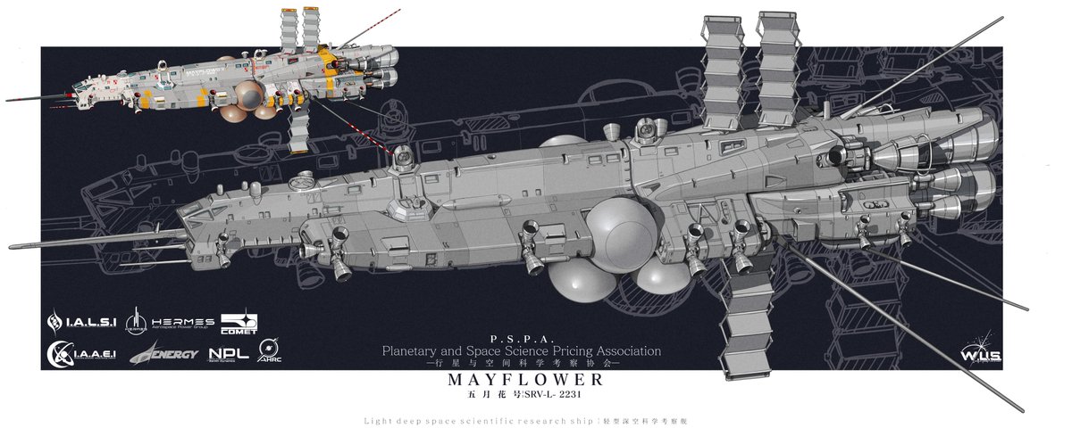 Space science research vessel