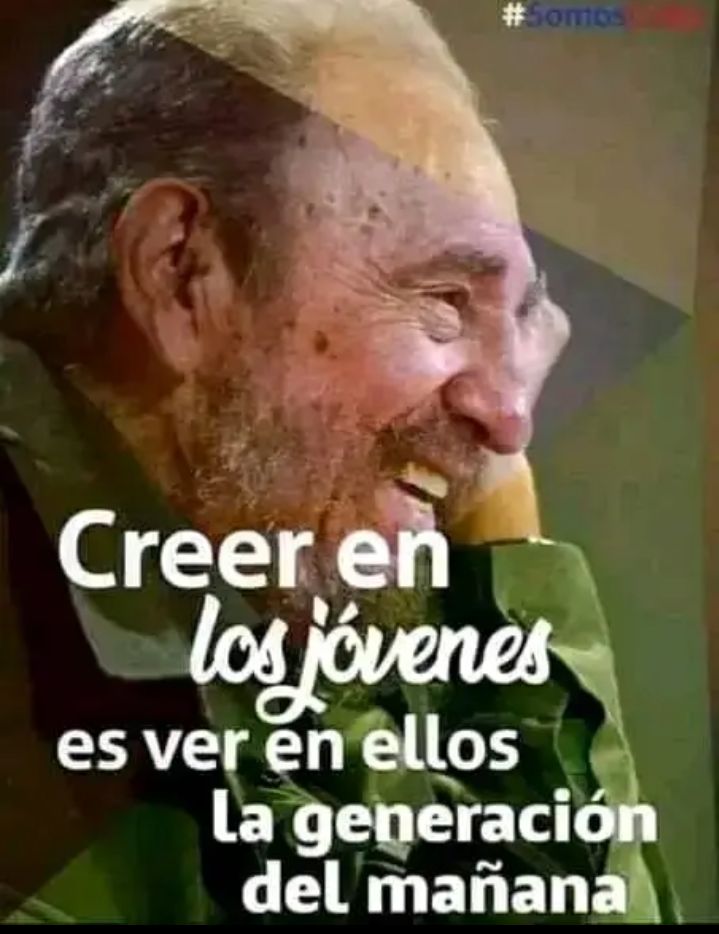 Merlin251282's tweet image. Creer en los jóvenes es ver en ellos la generación del mañana.
 
#JovenesConstruyendoElFuturo
#DeZurdaTeam