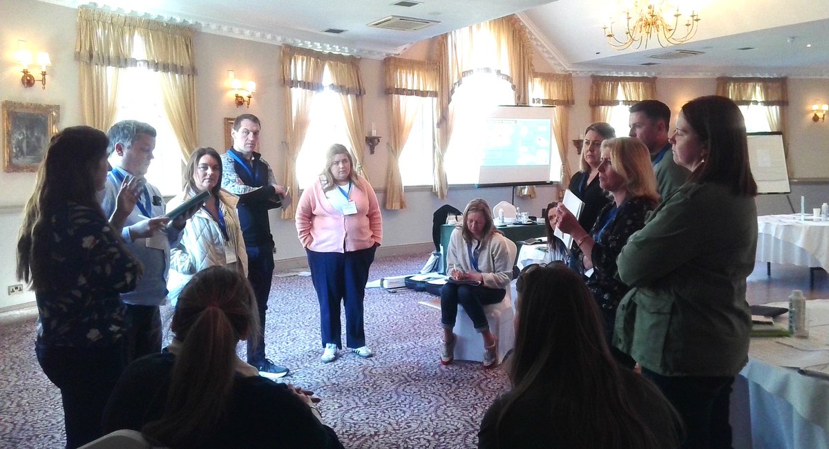 ILProgramme's tweet image. Day 2 of Peer Instructional Conferencing & Coaching Session 3 with Dr Rebecca Saunders. OST Open Space Technology in action @ETBIreland