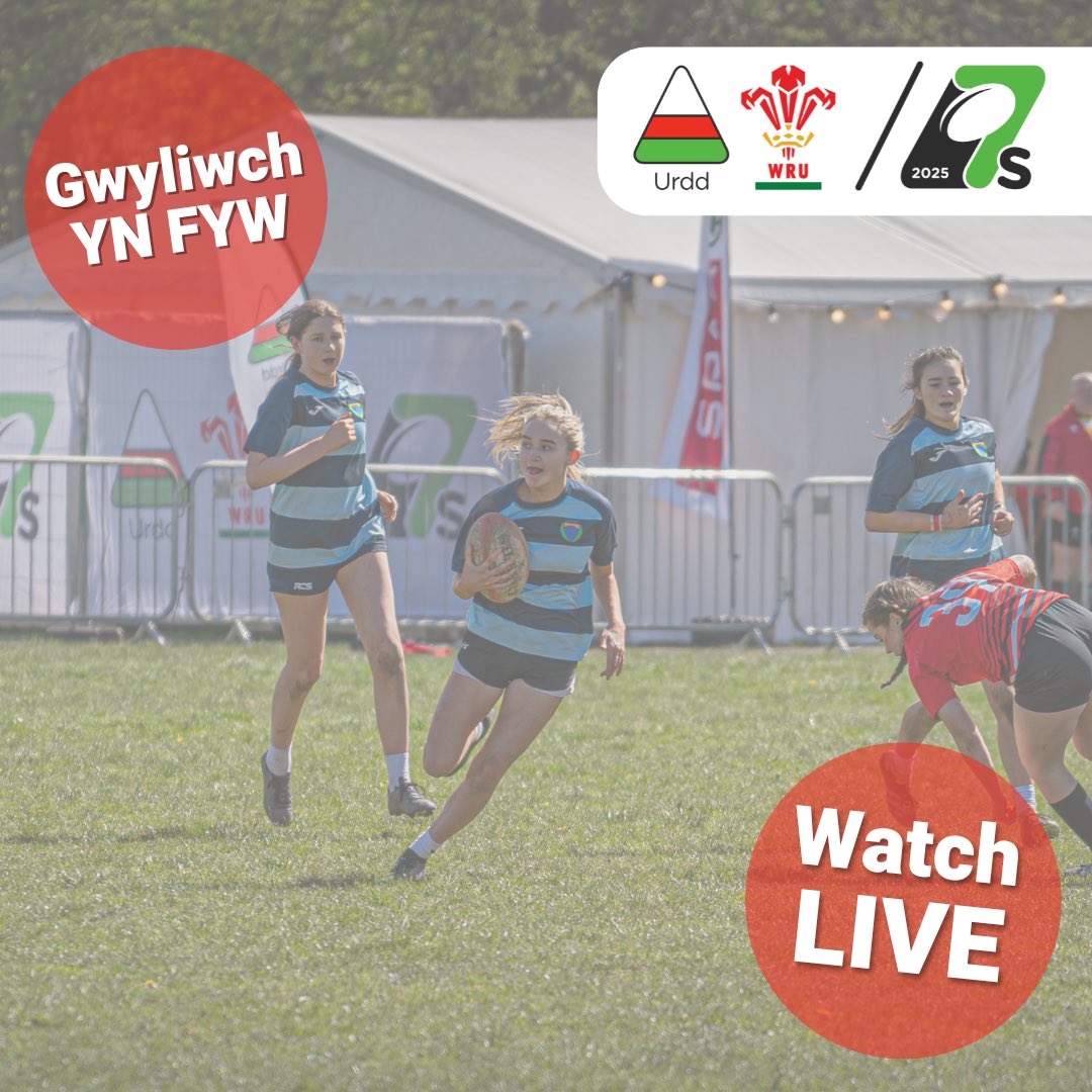 7 Bob Ochr Urdd WRU 7s (@urddwru7) on Twitter photo Gwyliwch yr #UrddWRU7 yn fyw ar ein cyfryngau cymdeithasol a Youtube!
Hefyd bydd <a href="/S4Cchwaraeon/">S4C Chwaraeon 🏴</a> yn dangos y gemau yn fyw ar ei cyfrif Facebook!🎥🤩
Follow the #UrddWRU7 games live on our social media accounts and youtube!
<a href="/S4Cchwaraeon/">S4C Chwaraeon 🏴</a> will also be live streaming on Facebook!🎥🤩 Gwyliwch yr #UrddWRU7 yn fyw ar ein cyfryngau cymdeithasol a Youtube!
Hefyd bydd <a href="/S4Cchwaraeon/">S4C Chwaraeon 🏴</a> yn dangos y gemau yn fyw ar ei cyfrif Facebook!🎥🤩
Follow the #UrddWRU7 games live on our social media accounts and youtube!
<a href="/S4Cchwaraeon/">S4C Chwaraeon 🏴</a> will also be live streaming on Facebook!🎥🤩