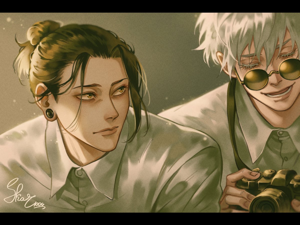 Skar_1004's tweet image. Don't be afraid,
#satosugu