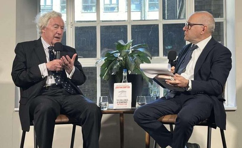 Our Senior Partner Clive Coleman, former barrister and BBC Legal Correspondent, interviewed Lord Sumption at the Conduit Club on the profound and multi-faceted challenges that are testing the very fabric of democracy around the world. Read more here: bit.ly/42g1sDu