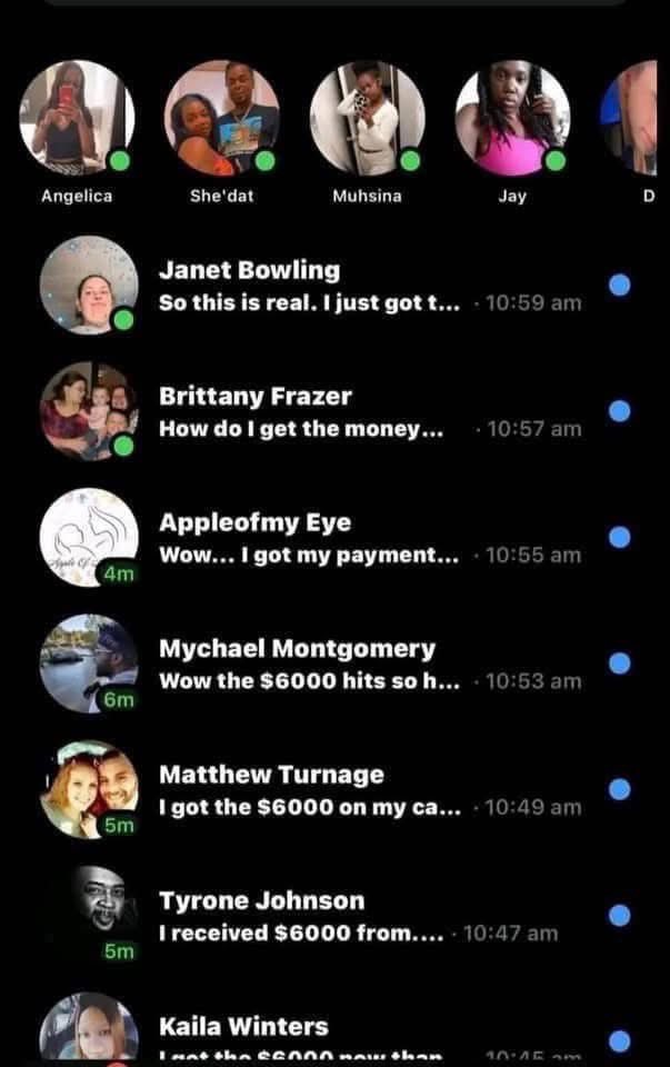 Dm me with your PayPal and cash app