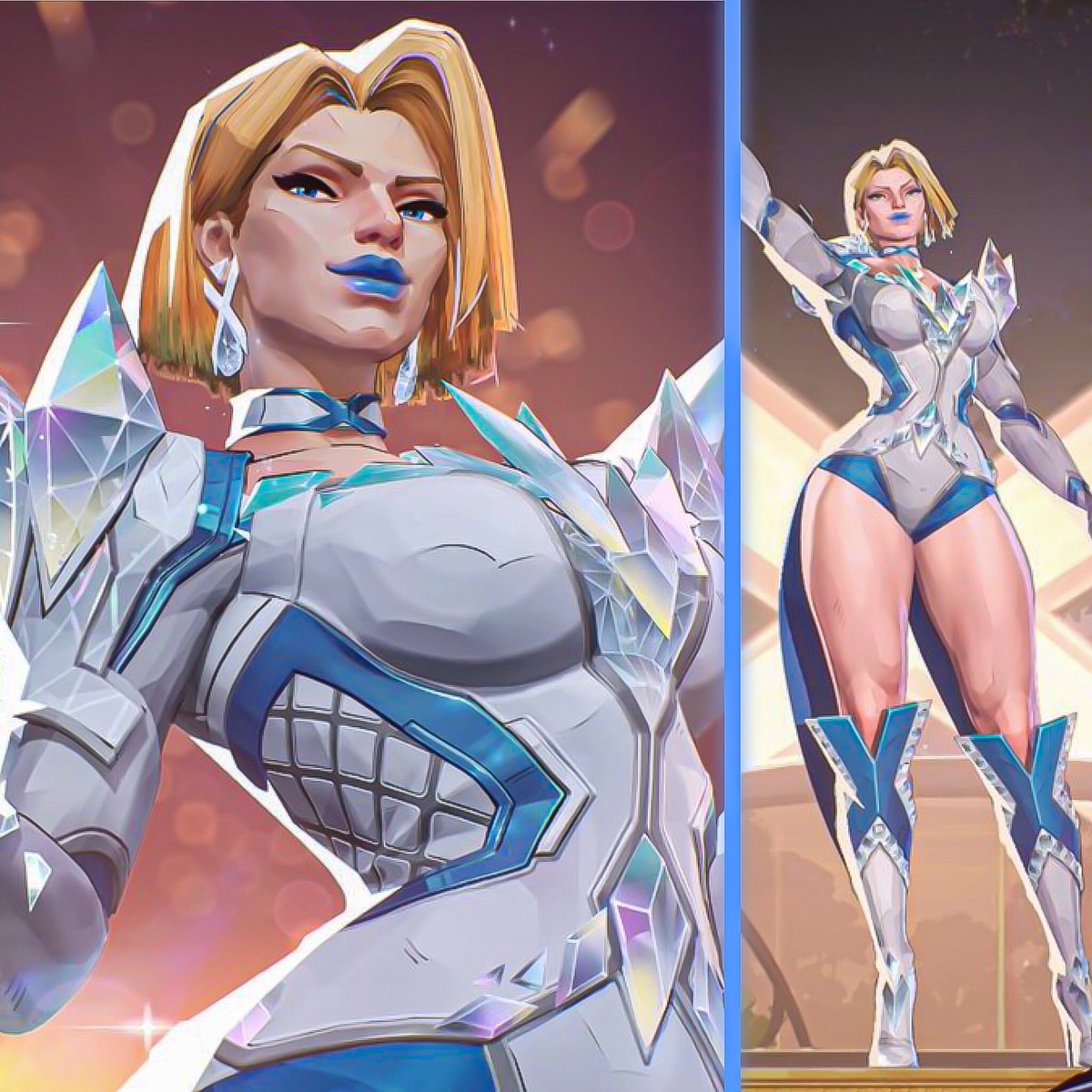 rivalsbrmarvel's tweet image. FINALMENTE ELA! ❄️

Oque acharam do visual da EMMA FROST em Marvel Rivals?